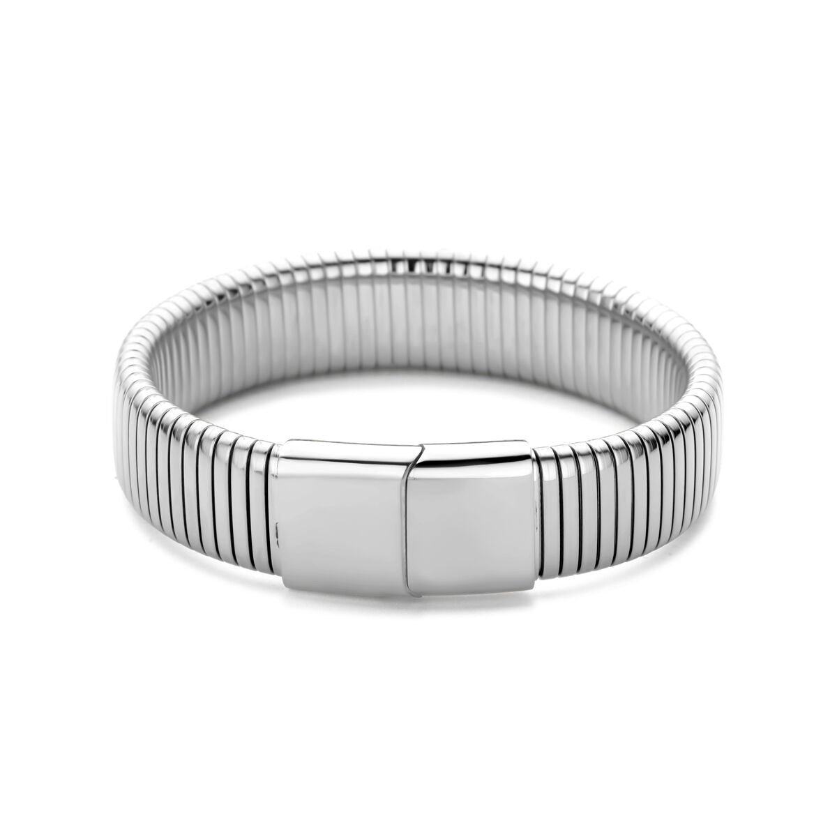 Edelstalen armband 15 mm 18,5 cm - 6506186