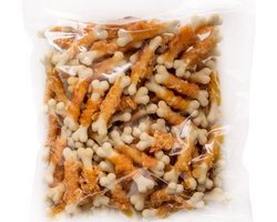 Kyra's Hondesnacks Kip & Calcium Kluifjes (900gr) - Hondensnacks - Hondensnoepjes - Ter ondersteuning van Botten en Gebit