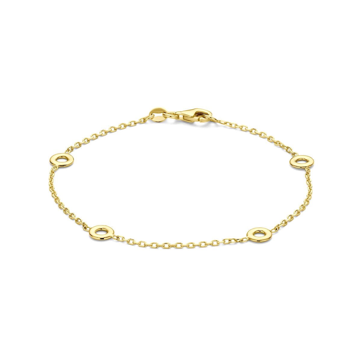 14K geelgouden armband 19 cm - 4034469