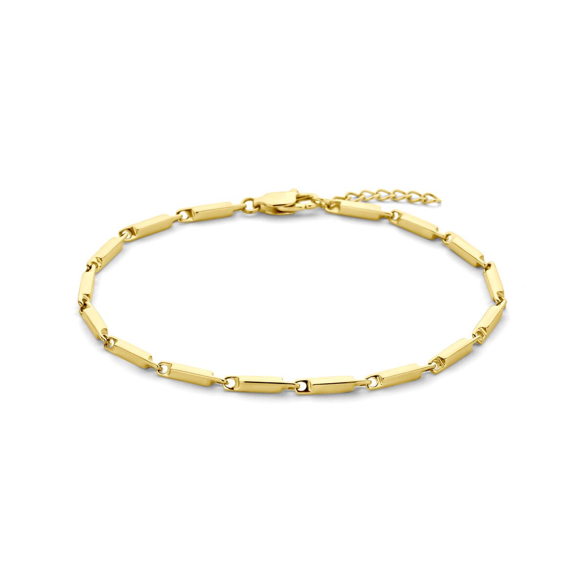 Edelstalen armband ion plating 2,5 mm 19 + 2 cm - 6506157