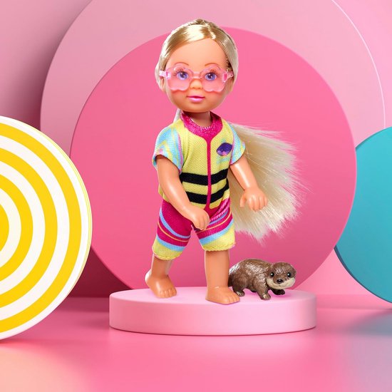 Poppen Accessoires Kajak met Peddel en Otter Vriendje — afbeelding 3