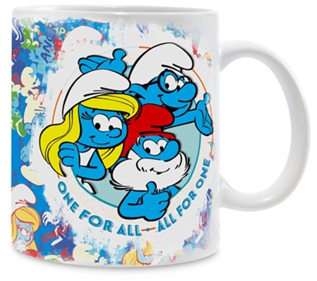 Smurfin, Grote Smurf en Brilsmurf – Smurfen keramische mok