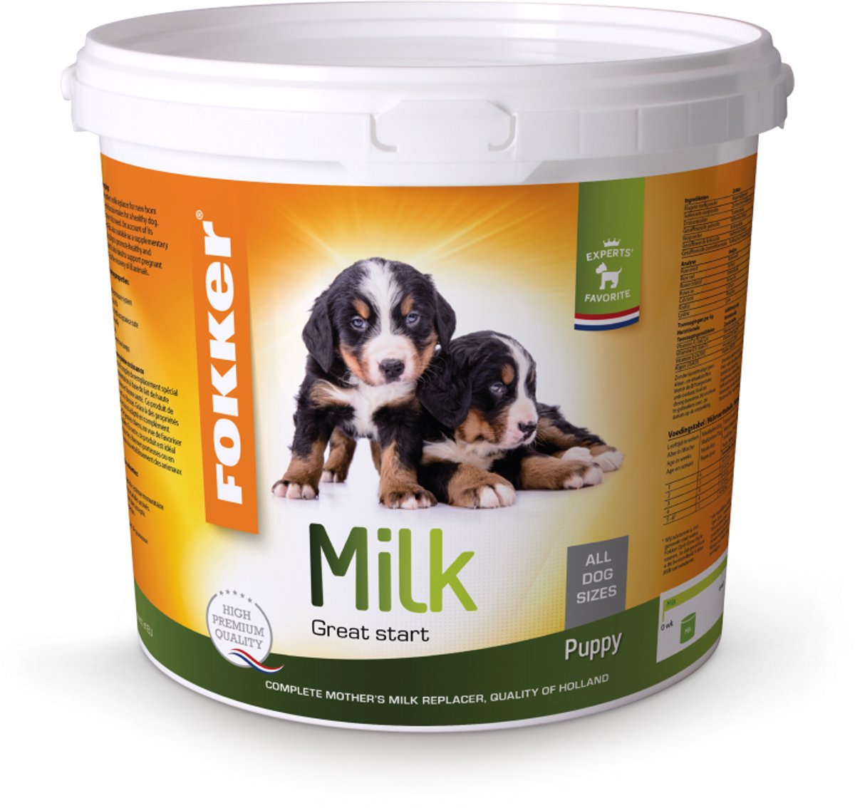 Fokker Dog Milk 500 gram voor pasgeboren pups