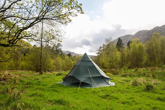 DD Hammocks Superlight Tipi Tent - lichtgewicht 3 personen - waterdicht - olijfgroen van Merkloos — afbeelding 5