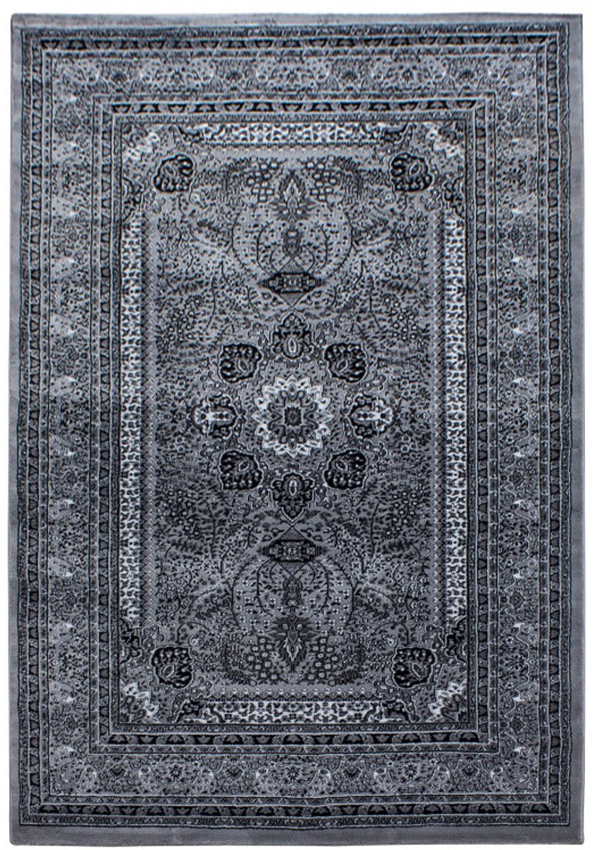 Marrakesh – Klassiek Vloerkleed – Grijs – Laagpolig & Oosters Design