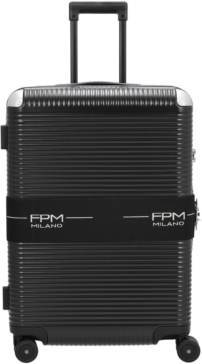 FPM Milano Bank Zip Deluxe Spinner 68 - 4-wiel trolley M 68 cm (eclipse black)