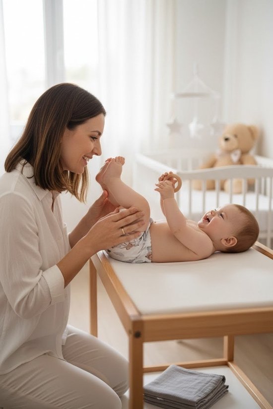 ANDER™ Hydrofiele Babydoeken Set van 3 Zachte Babydoeken / Inbakerdoeken (60 × 80 cm) van Merkloos — afbeelding 5