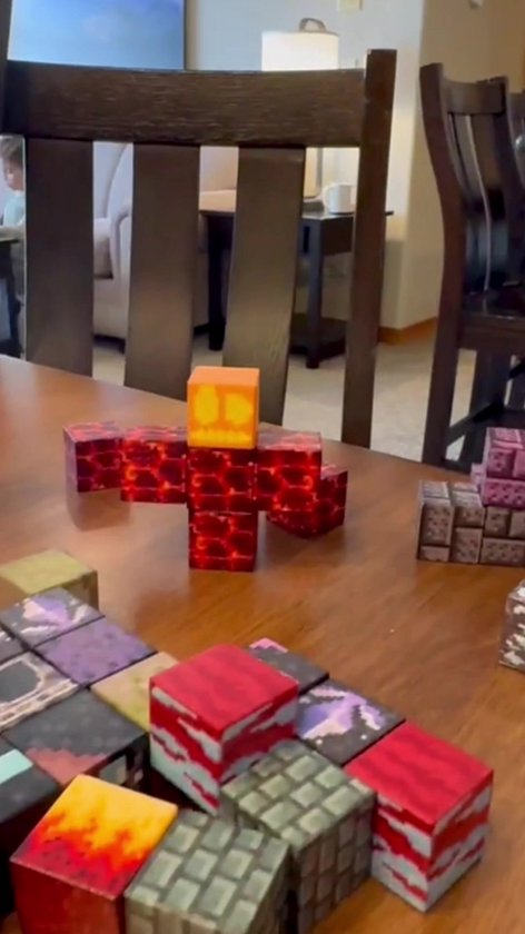 Magnetische Blokken Speelgoed - 100 Magnetische Bouwstenen - Magnetic Cubes - Magnetic Tiles - Magnetische Tegels - Constructie Speelgoed - Montessori Speelgoed - Cadeau voor Jongen of Meisje - Vanaf 3 jaar