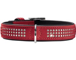 Hunter Hondenhalsband Softie Rood Triluxe Maat 50