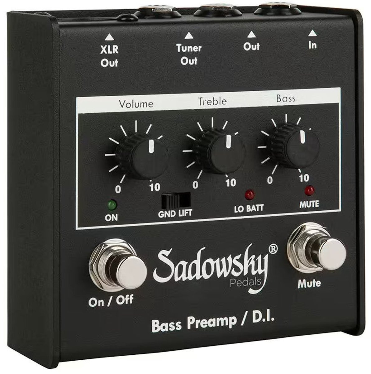 Sadowsky SBP-1 Bass Preamp / DI equalizer effectpedaal voor basgitaar