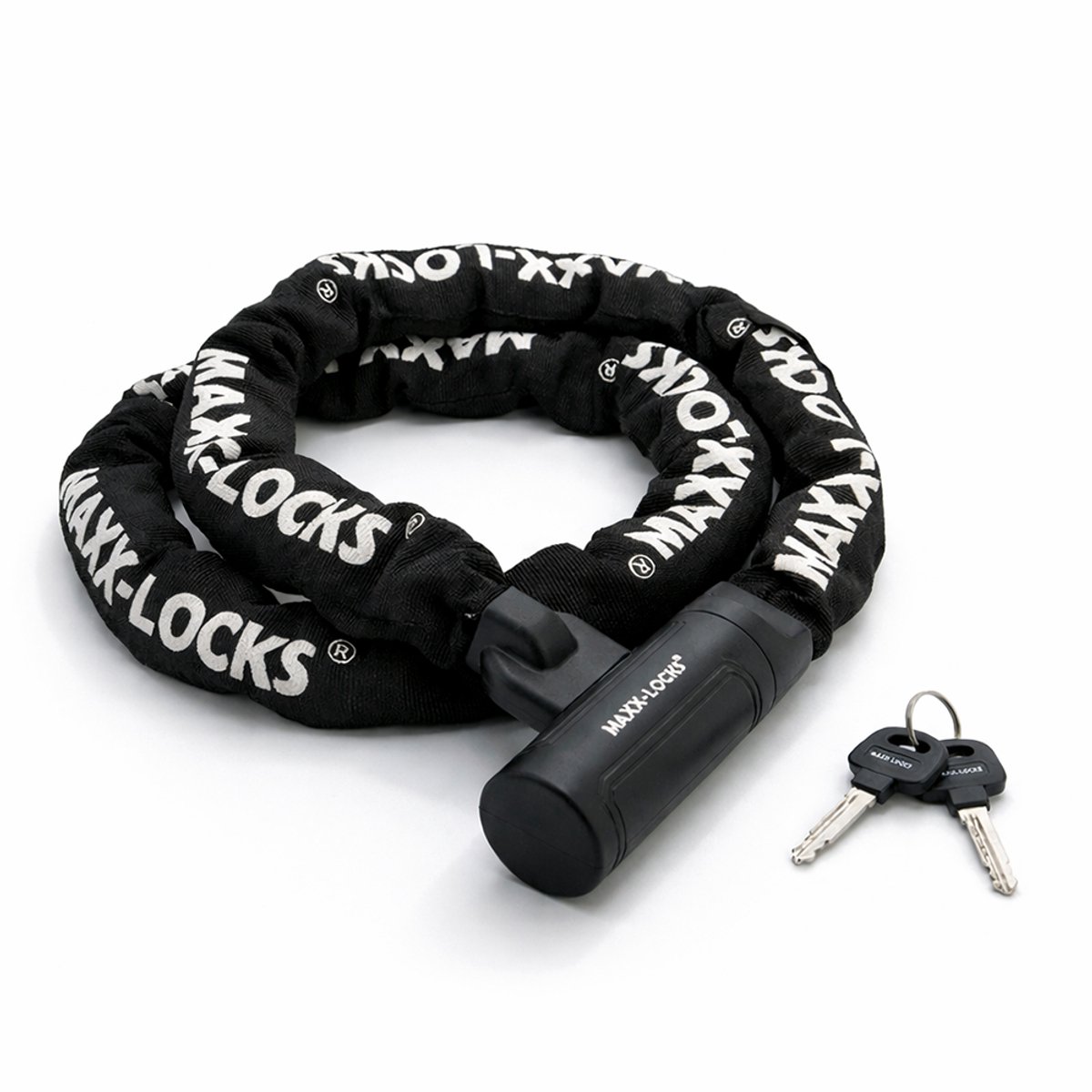 Maxx-Locks Picton Kettingslot - Art 2 Fietsslot - Ketting van 8,3 mm Dikke Schakels - Slot met ART keurmerk - Geschikt voor Electrische Fiets en Fatbike - 120 cm