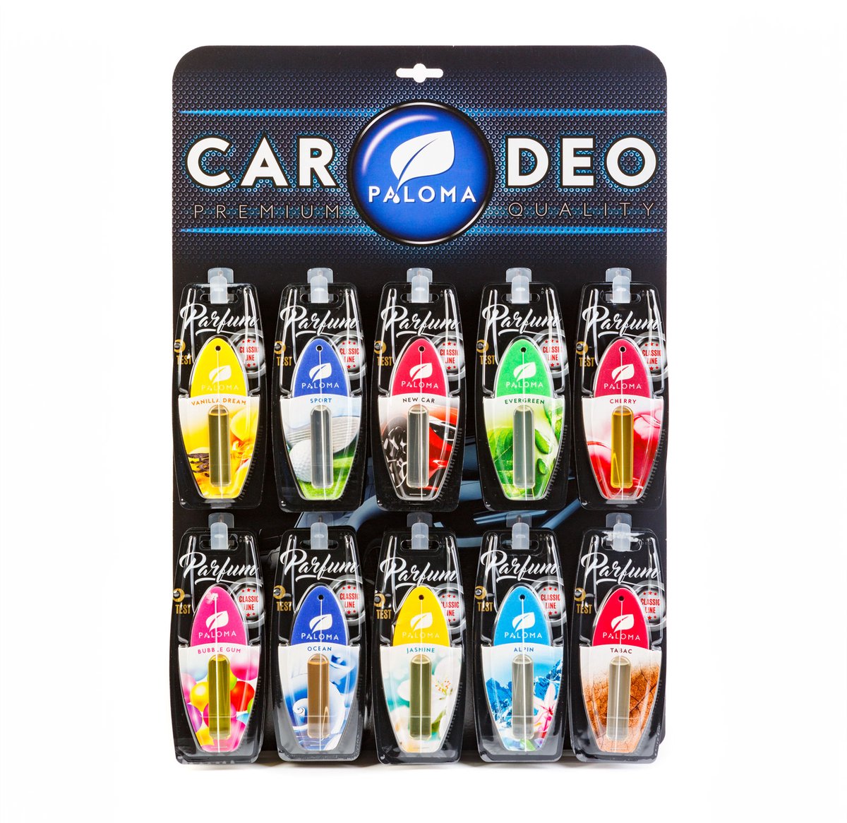 Auto Luchtverfrisser Assortiment Display - Verkoopdisplay - Voordeelpakket [P09066N]