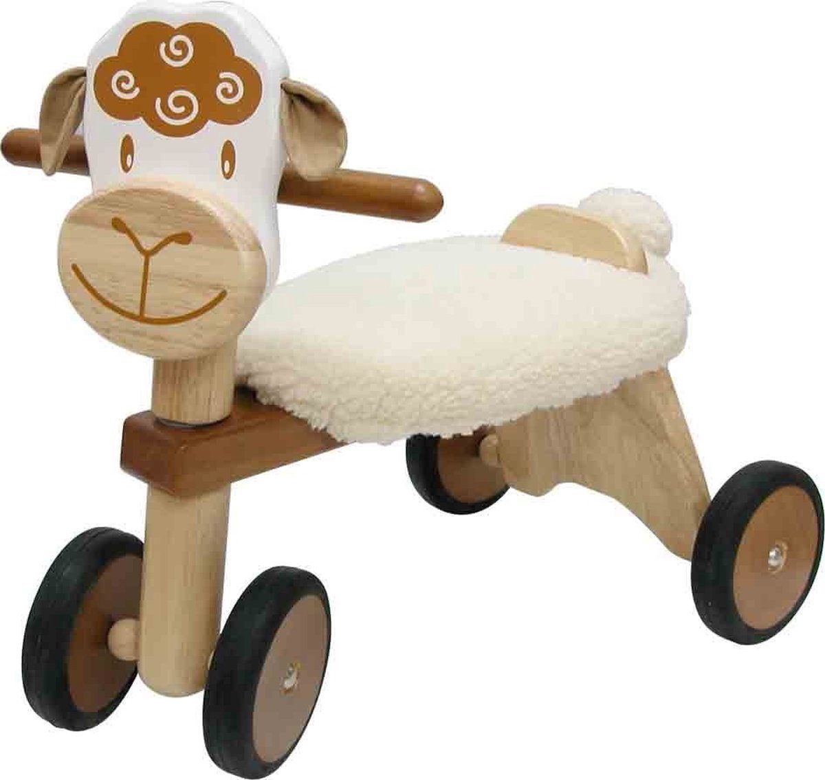 I'm Toy Loopfiets Schaap-s1 - Loopfiets - Jongens en meisjes - Wit