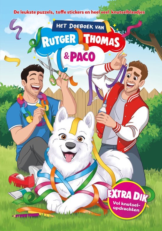 De avonturen van Rutger, Thomas en Paco - Het doeboek van Ru ... - cover