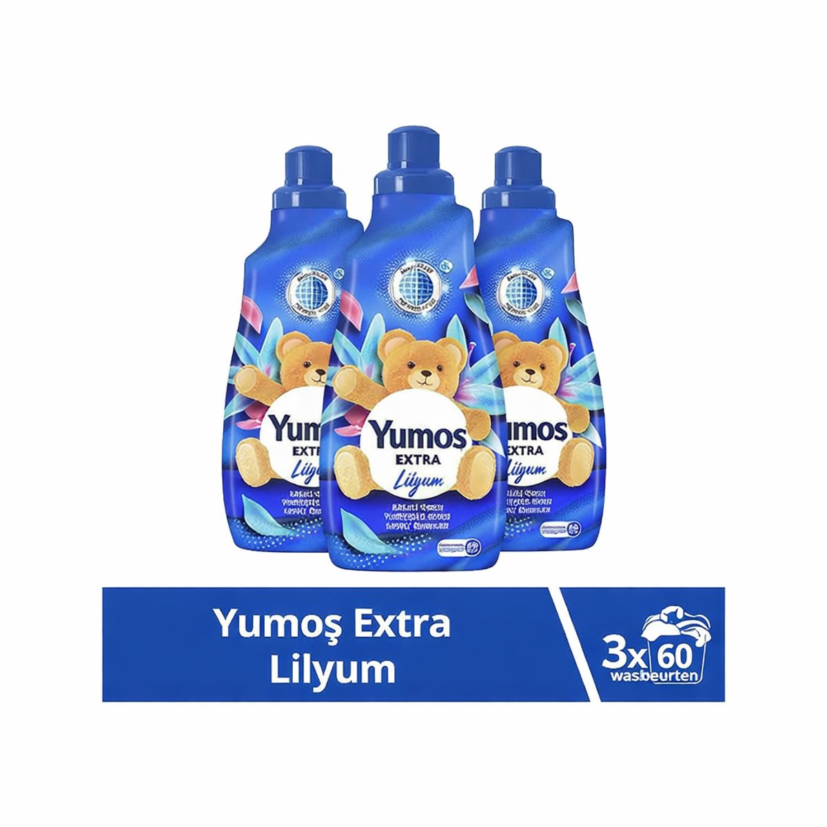 Yumos Wasverzachter Lilyum 3x60 Wasbeurten – 1440 ml