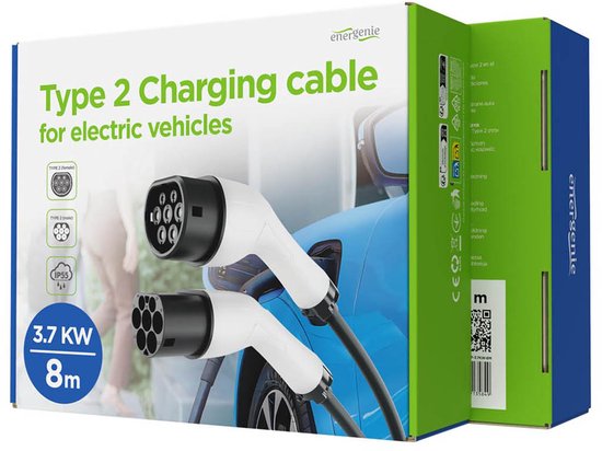 Gembird Charging cable Type 2 32A 3-phase (22 KW) - 4 meter