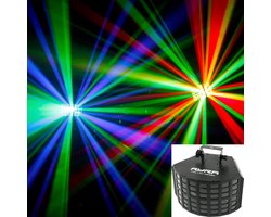 Discolamp - 9W RGB - Voor Podium & Evenementen - DMX & Muziekgestuurd - TDC LED Derby