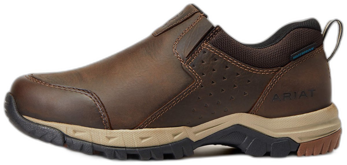 Waterdichte wandelschoenen voor dames Ariat Skyline Slip On Bruin