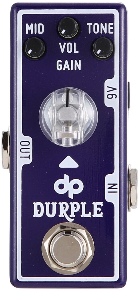 Tone City Durple - Danish Pete Honoré Overdrive effectpedaal