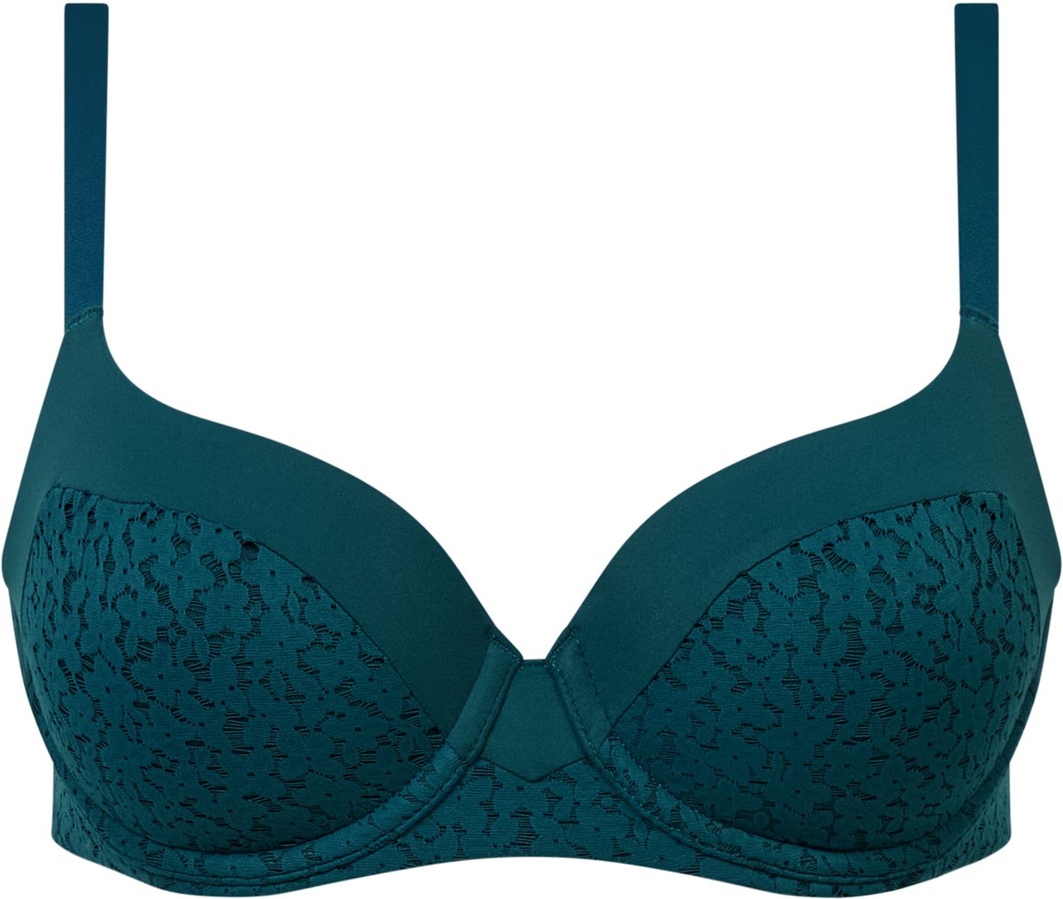 Chantelle T-shirt Beugel Bh - Norah -Voorgevormde bh - 80B - Groen