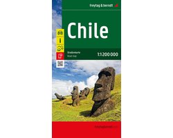 freytag & berndt Auto + Freizeitkarten AK 173 - Chile Road Map 1:1,200,000 scale