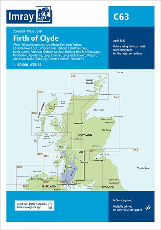Imray Chart C63 - cover