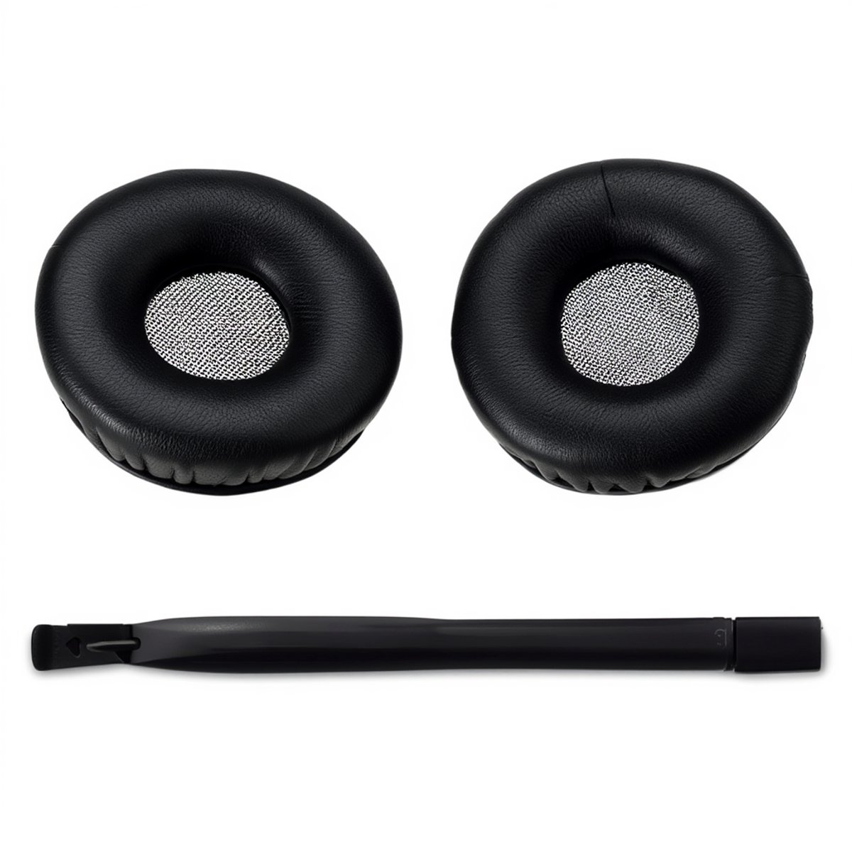 Set Oorkussens voor Jabra Headset - PRO 920 Oorkussen - PRO 920/925/930/935/9450/9460/9465/9470/GN2000/GN2100/GN9120/BIZ 1500/2400/UC Voice 550/750 - Proteïneleer met Traagschuim - Zwart