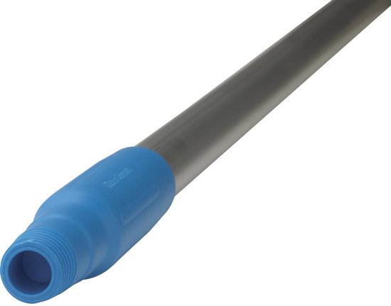 Hygiëne Steel met Schroefdraad - Aluminium - 150 cm - Blauw — afbeelding 2
