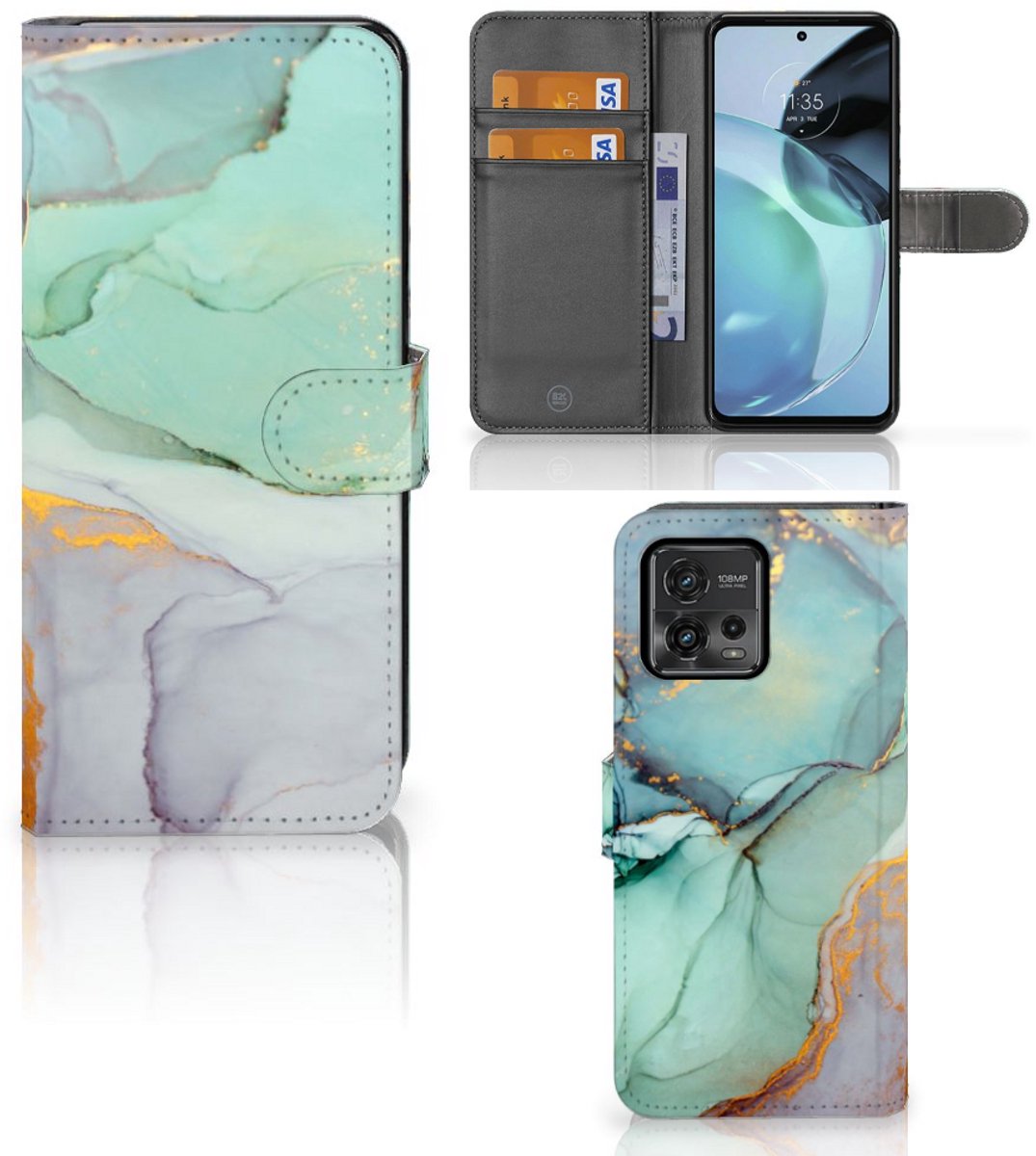 Hoesje voor Motorola Moto G72 Watercolor Mix