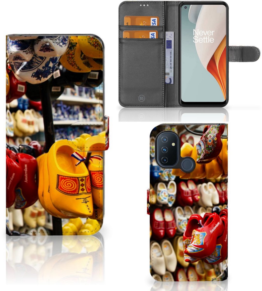 OnePlus Nord N100 Flip Cover Klompen