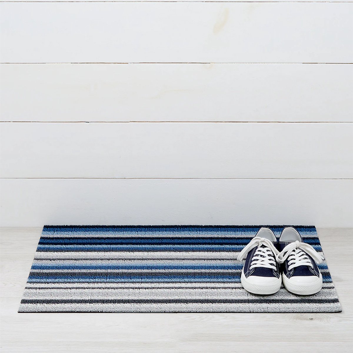 Chilewich - Deurmat - Horizon Stripe Deep Sea