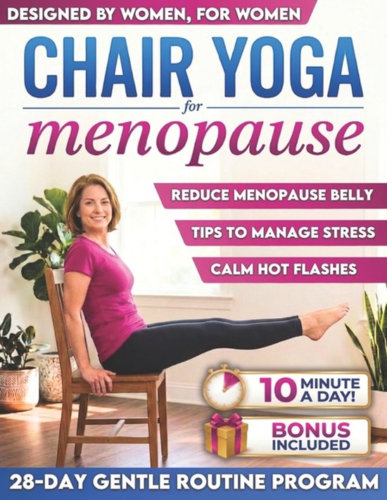 Chair Yoga for Menopause - cover