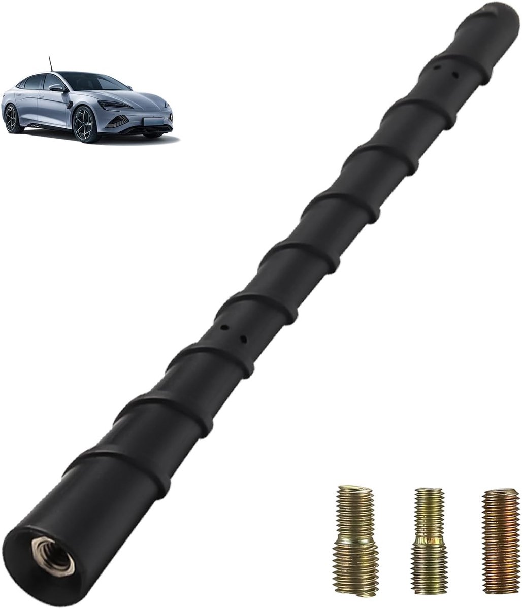 Universele Korte Auto Antenne - 18 cm - Voor FM, AM, DAB Radio