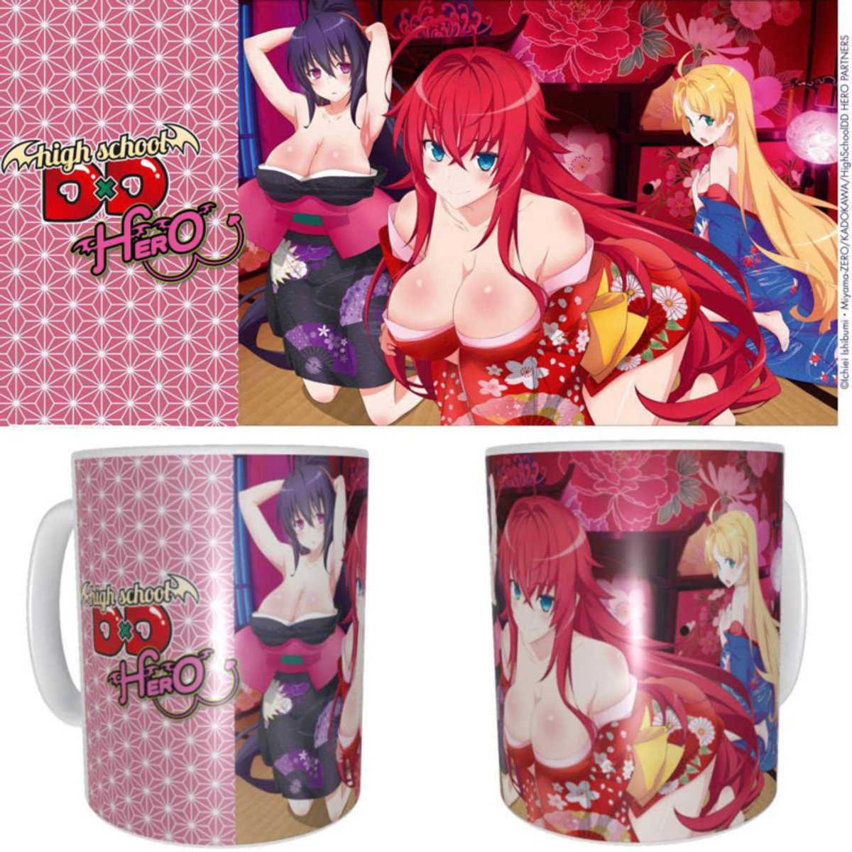 Sakami Merchandise High School DxD Hero Ceramic Mok / Beker Gremory & Friends Cups & Mok / Bekers