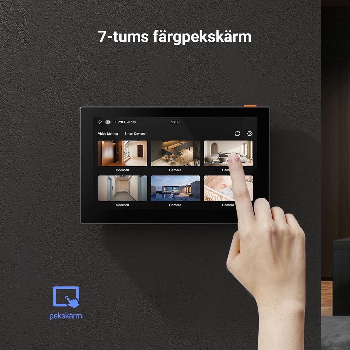 EZVIZ EP3x Pro 2K Videodeurbel met Solar Panel - afbeelding 3