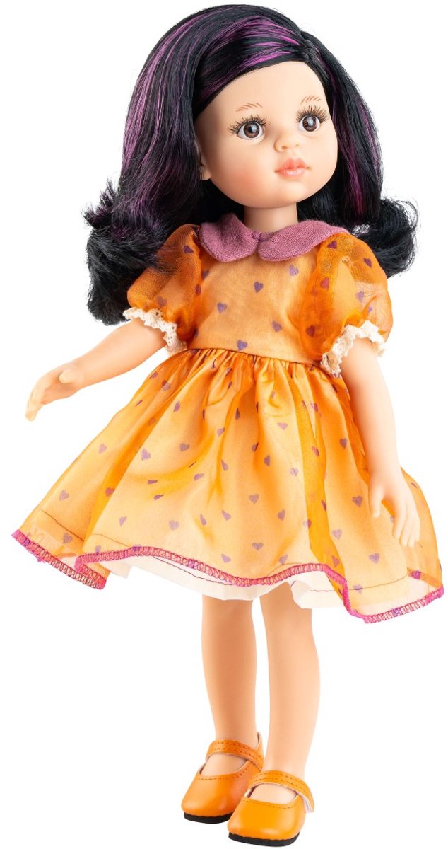 Paola Reina Poppenkleding Kledingset Carina Oranje 32 cm van Merkloos — afbeelding 2
