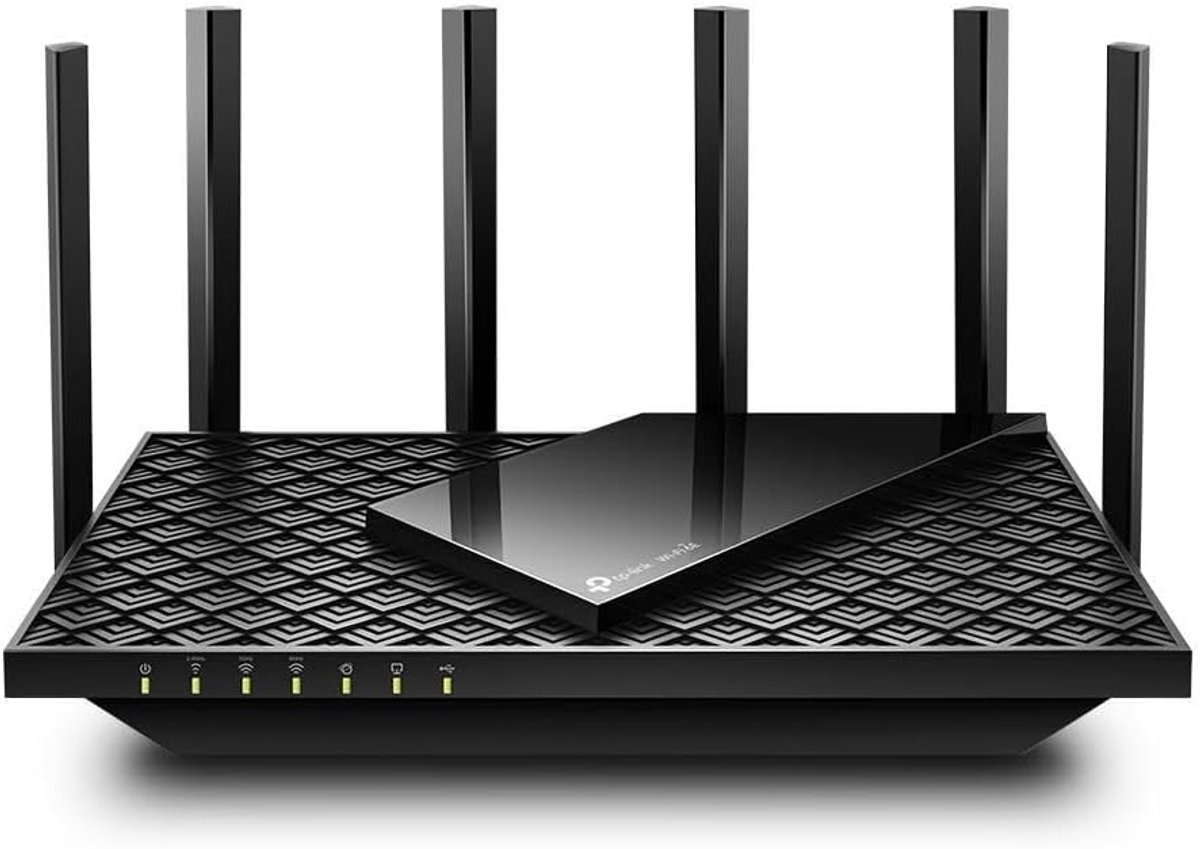 Gigabit Wi-Fi 6E Router met 4 LAN-poorten en USB3.0