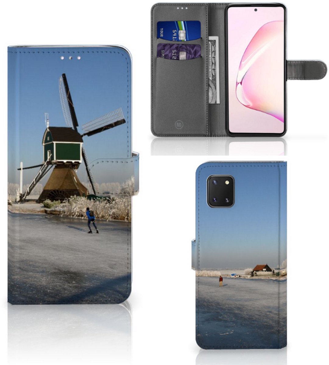 Samsung Note 10 Lite Flip Cover Schaatsers