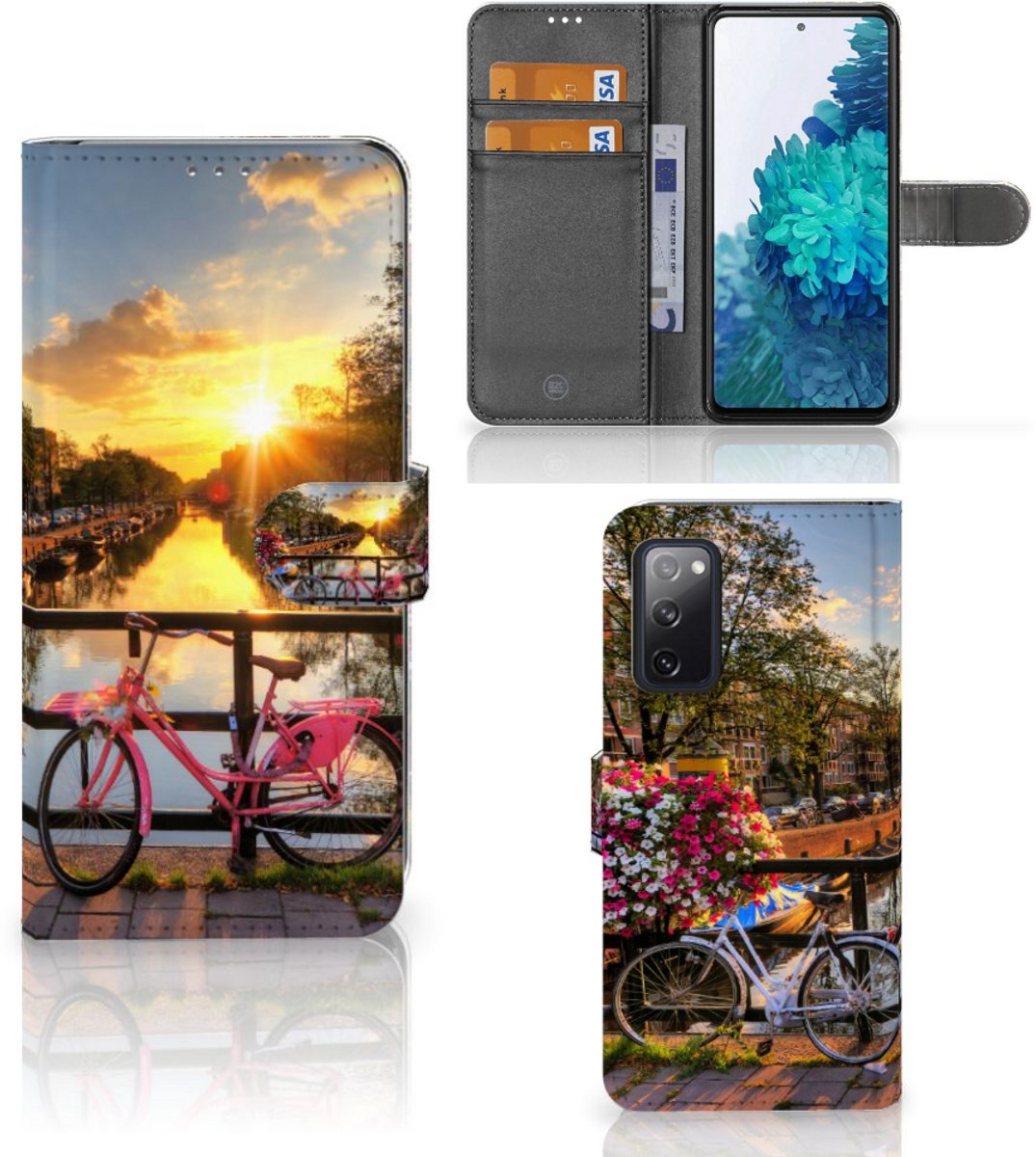 Samsung Galaxy S20 FE Flip Cover Amsterdamse Grachten