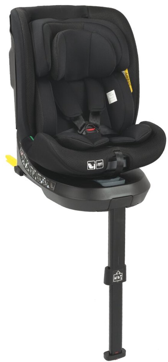 Novi Donna Go V2 Autostoel I-Size 0-150 cm - 360° Draaibaar - Isofix met Steunpoot - Groep 0+/1/2/3 van Novi — afbeelding 3