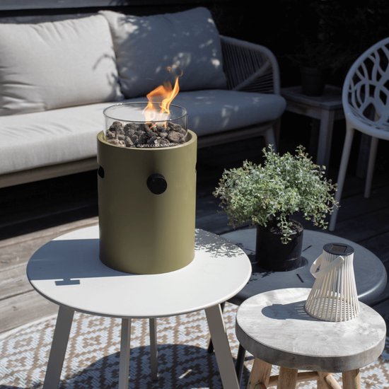 Happy Cocooning tafelbrander Lumi Steel olive green — afbeelding 4