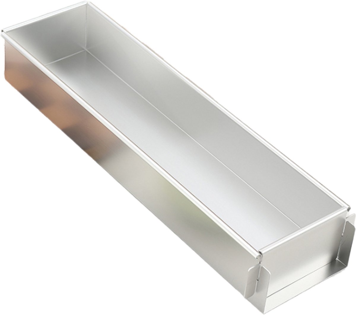 TIRAMOR® Tiramisu Bakvorm met Deksel – Aluminium Non-Stick Cakevorm 41,5 cm – Rechthoekige Bakvorm voor Cake, Brownies en Desserts - Set van 10