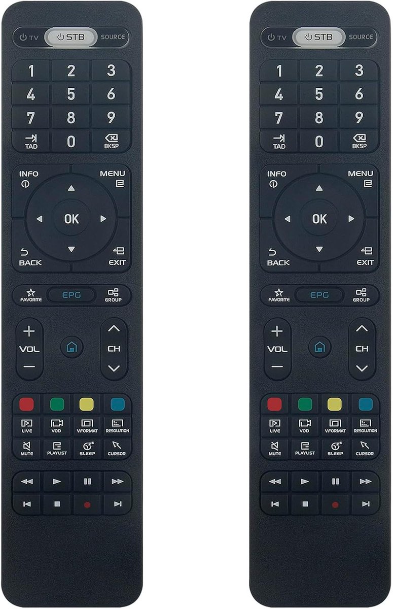 Afstandsbediening Vervangen voor Diverse TV Box Modellen