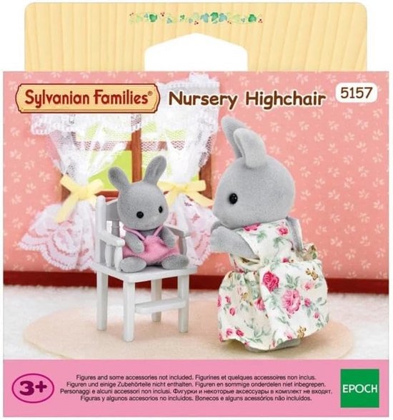 Kinderstoel voor Sylvanian Families - Hoogte verstelbaar, Meerkleurig en Cartoon Design van Merkloos — afbeelding 4