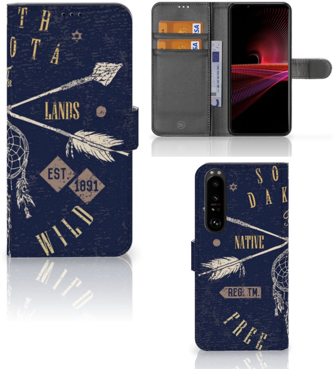 Sony Xperia 1 III Flip Cover South Dakota