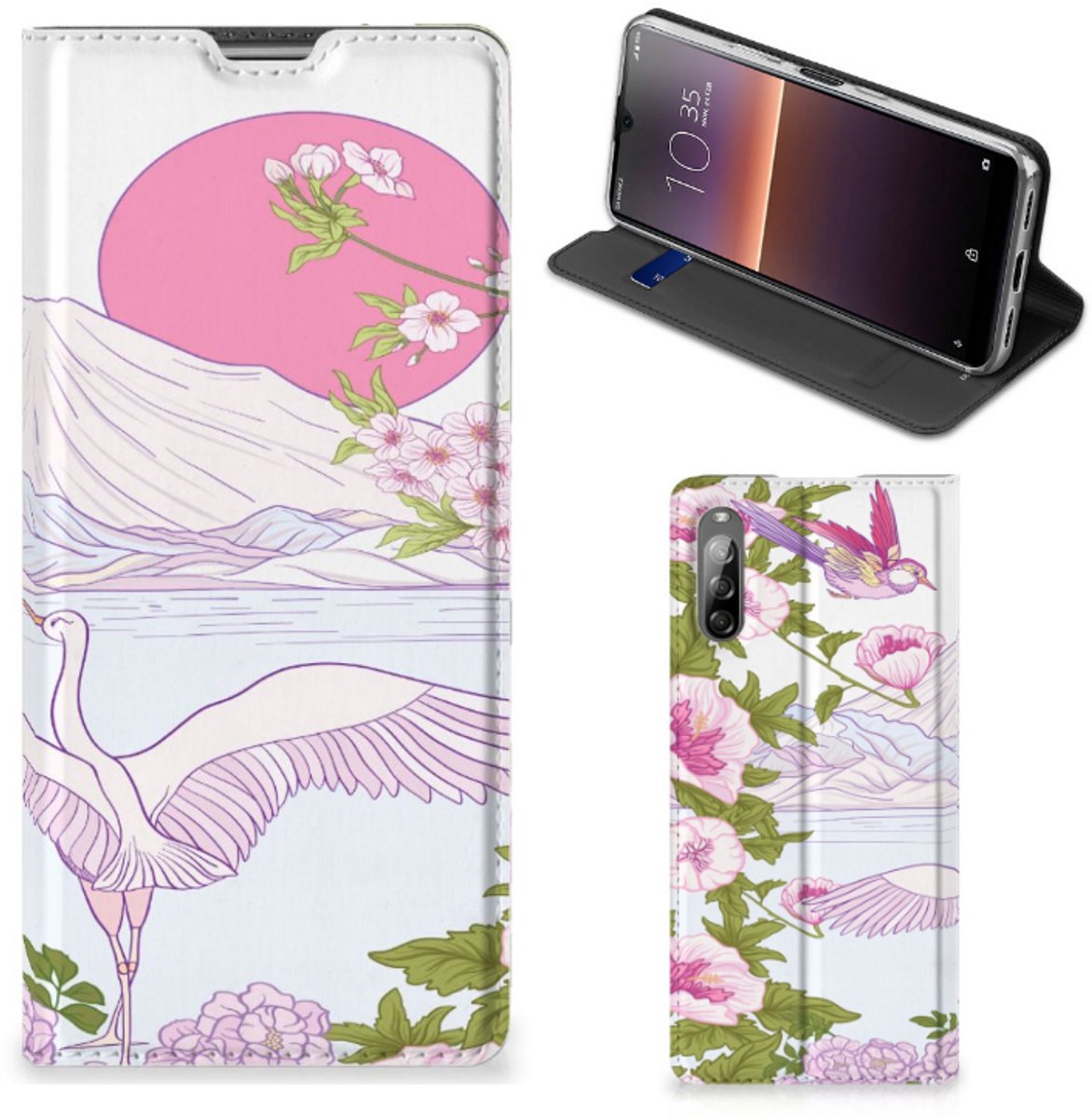 Sony Xperia L4 Hoesje maken Bird Standing