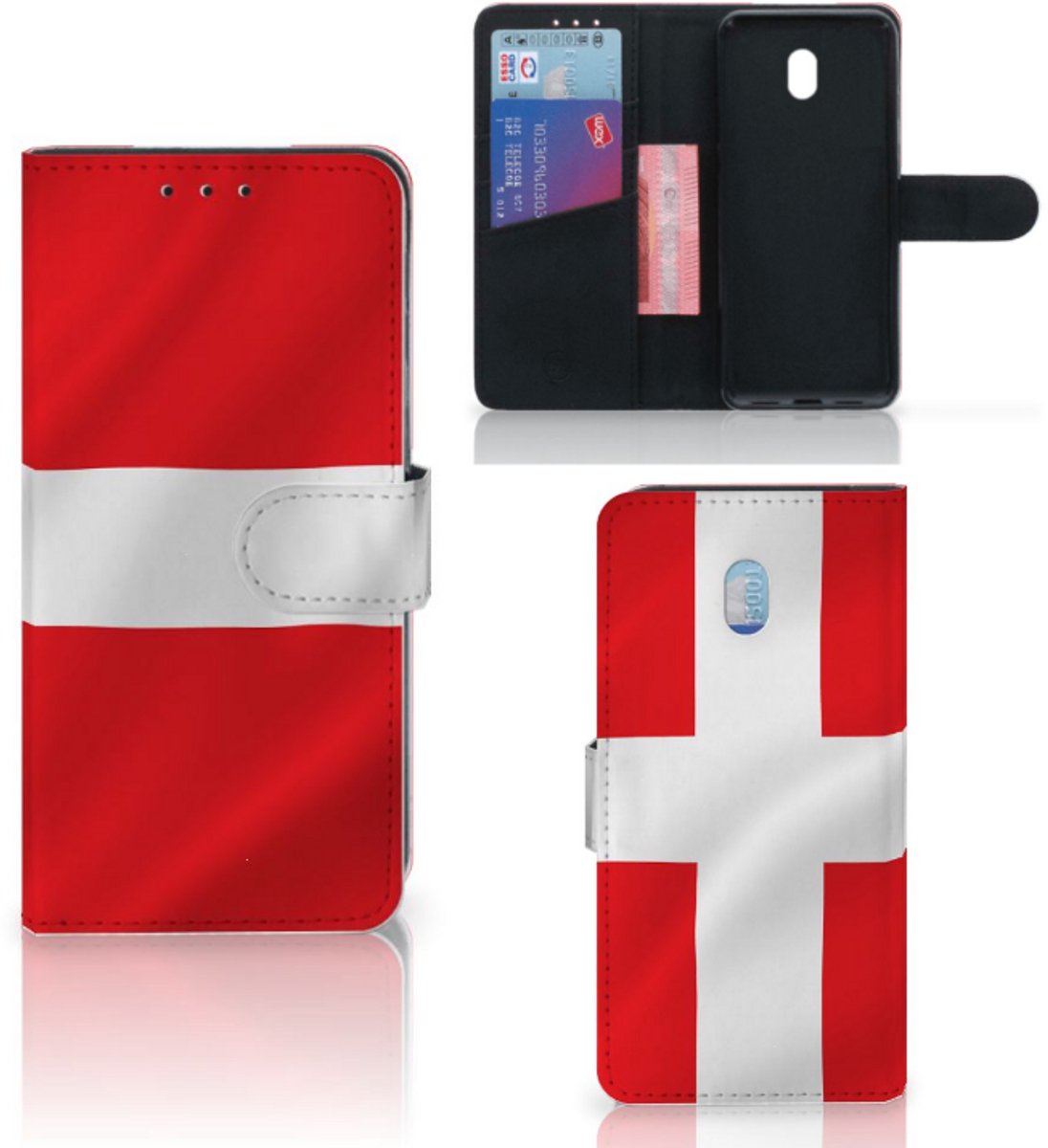 Xiaomi Redmi 8A Bookstyle Case Denemarken