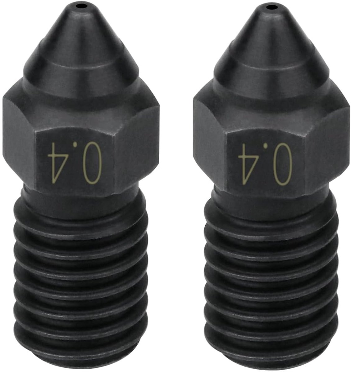 Hoge Temperatuur Sproeiers voor 3D-printers - 2 Stuks 0,4 mm