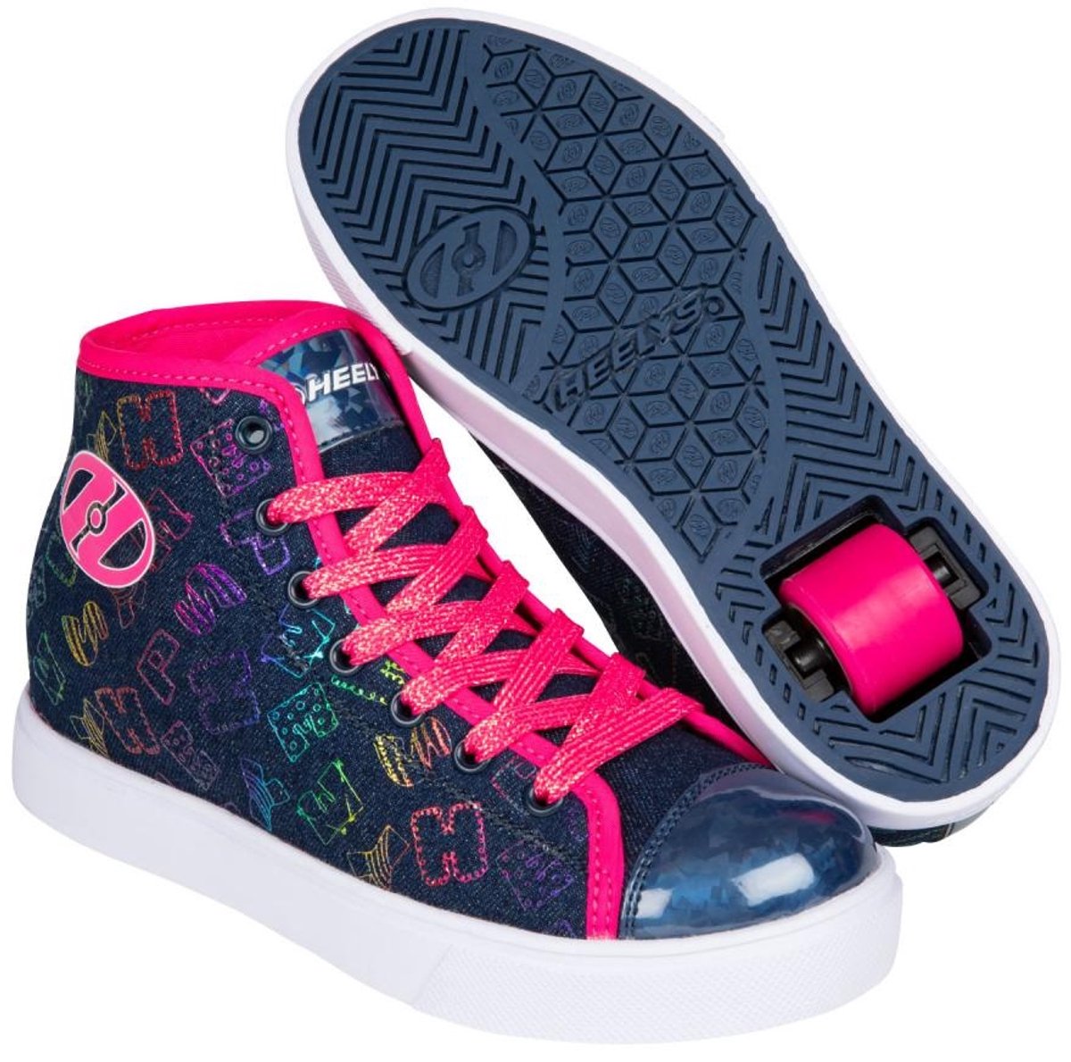 Heelys Veloz / Rainbow Blauw