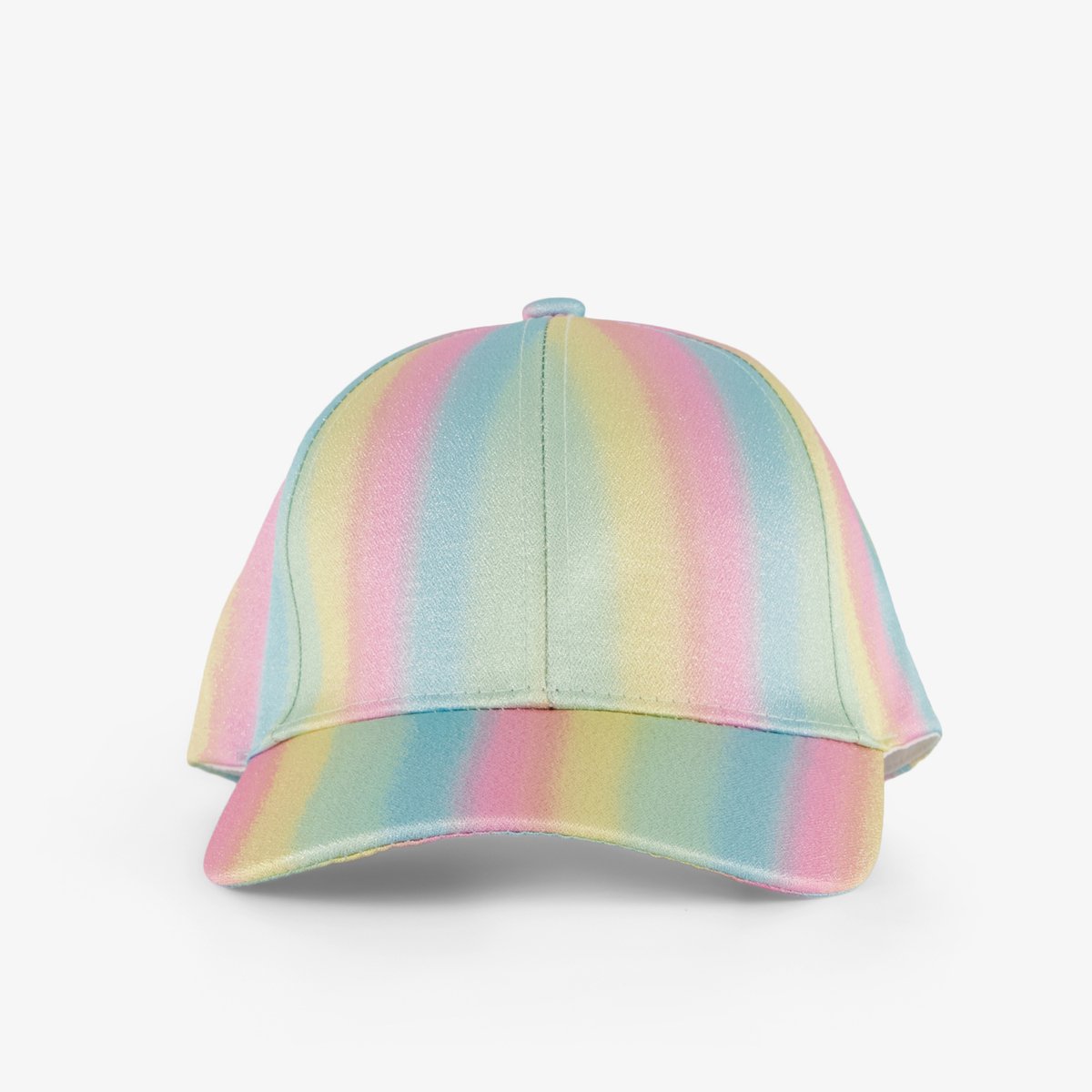 Meisjes pet met regenboogkleuren - Blauw